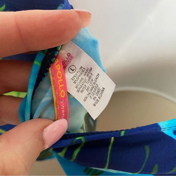 Apollo Swimwear Cut Out Swimsuit size large - Picture 3 of 3
